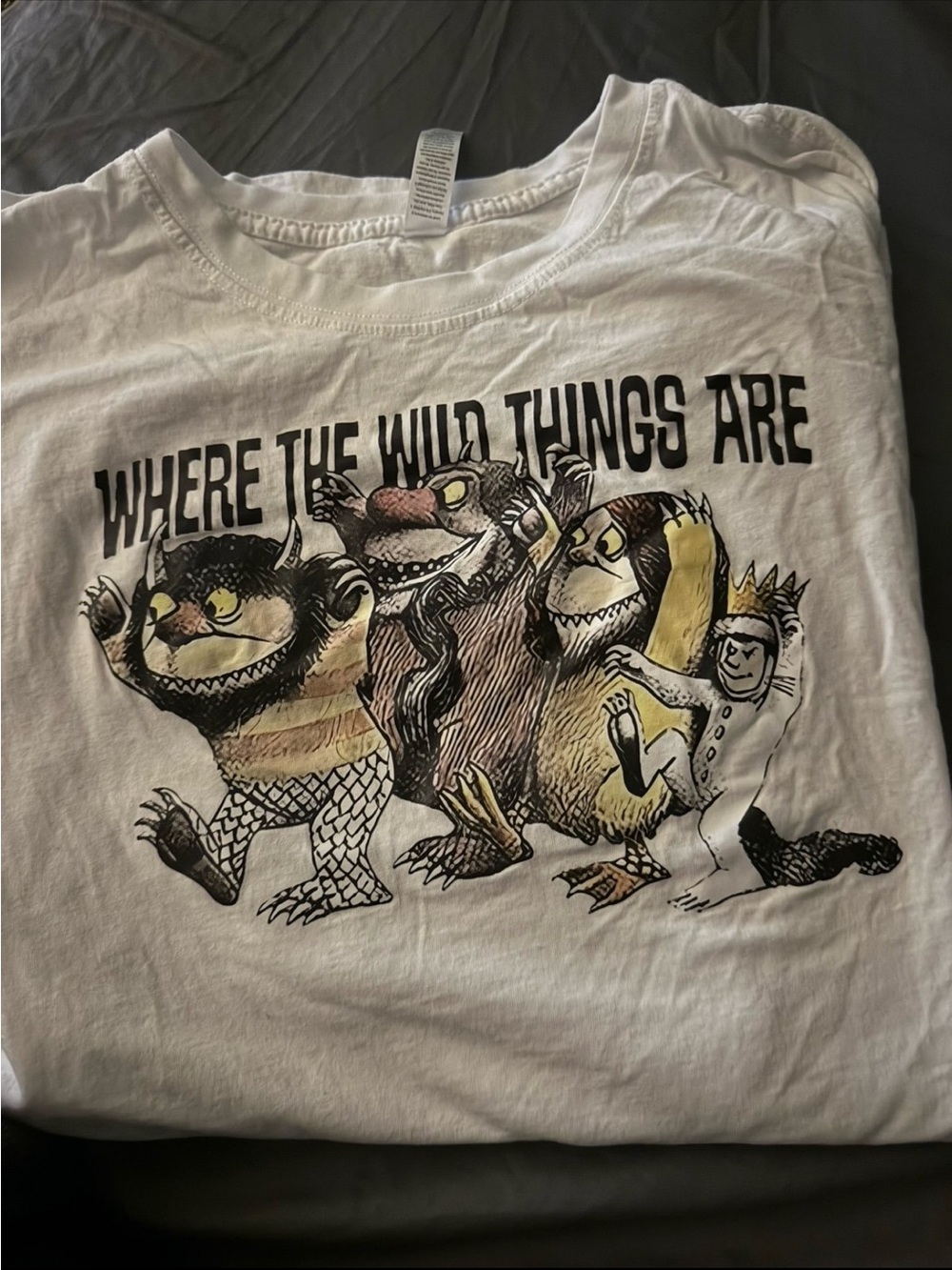 Where the Wild Things Are White Kids Graphic Tee
